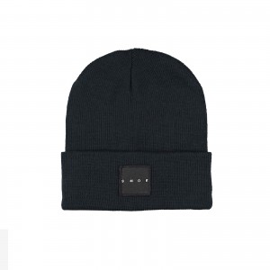 Shoe Solid Color Beanie.navy