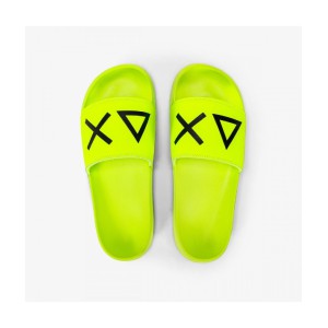 Sun68 SLIPPERS.GIALLO FLUO